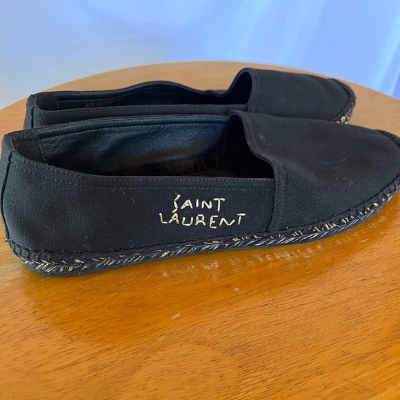 Never worn YSL Saint Laurent Espadrilles size 10 - Picture 1 of 3